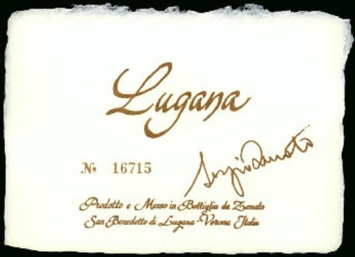 Label Lugana Riserva