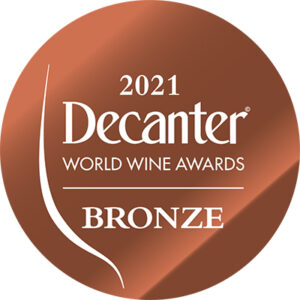 Bronze medal Decanter World Wine Awards 2021