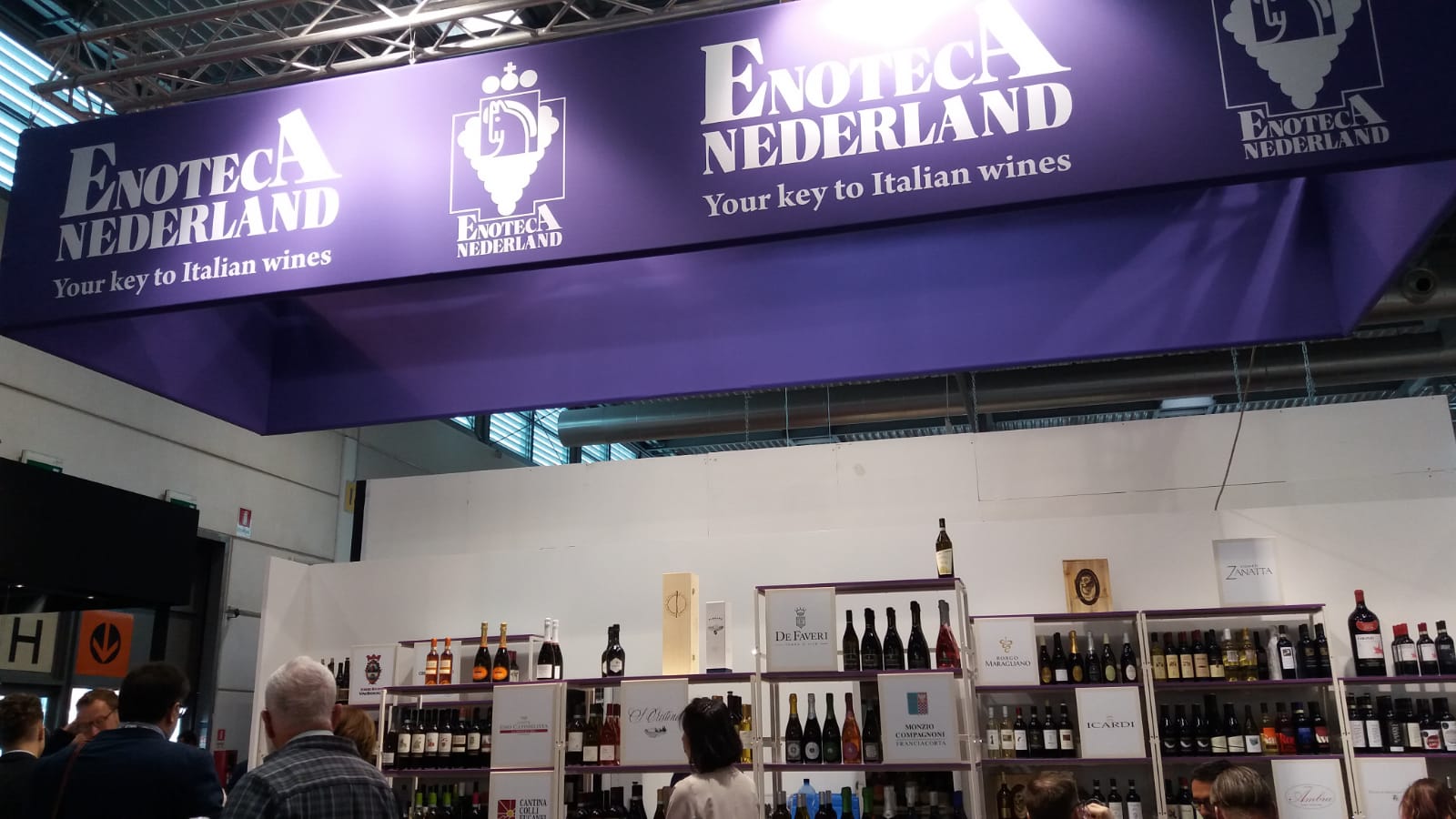 Booth Enoteca Nederland at Vinitaly