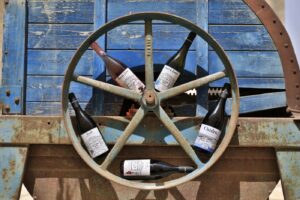 Masseria Cuturi winebottles