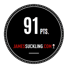 91 PTS JAMES SUCKLING LABEL