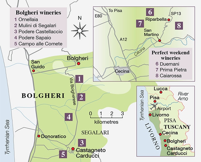 bolgheri map suggestion Decanter