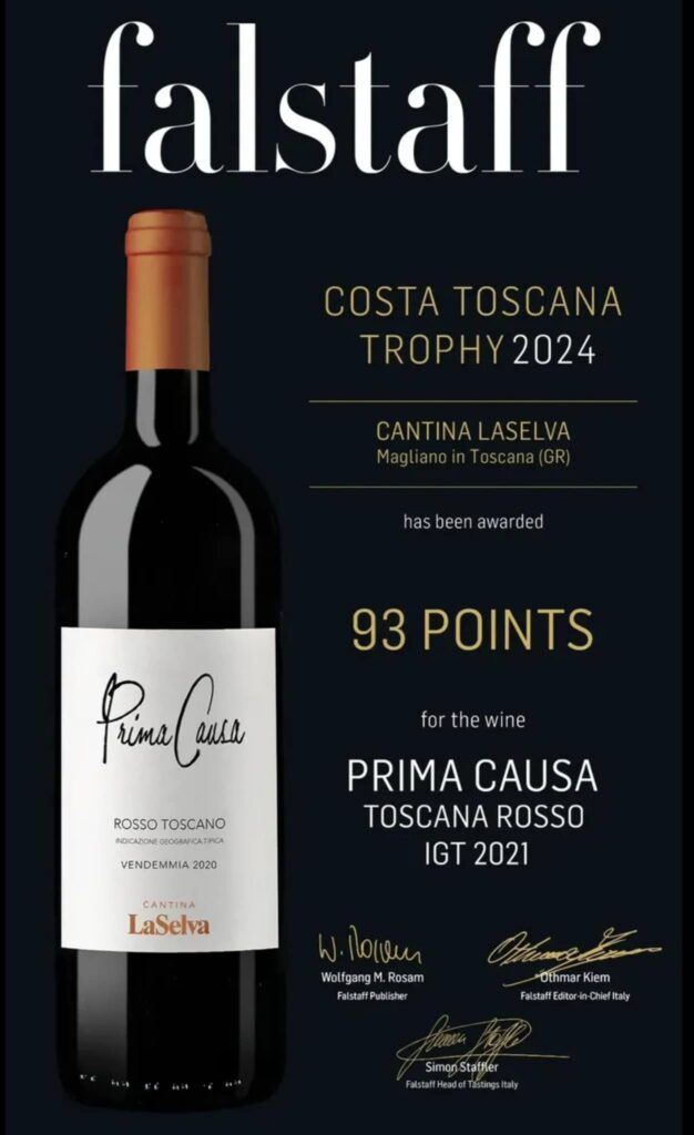 Falstaff awards 2024: Prima Causa LaSelva