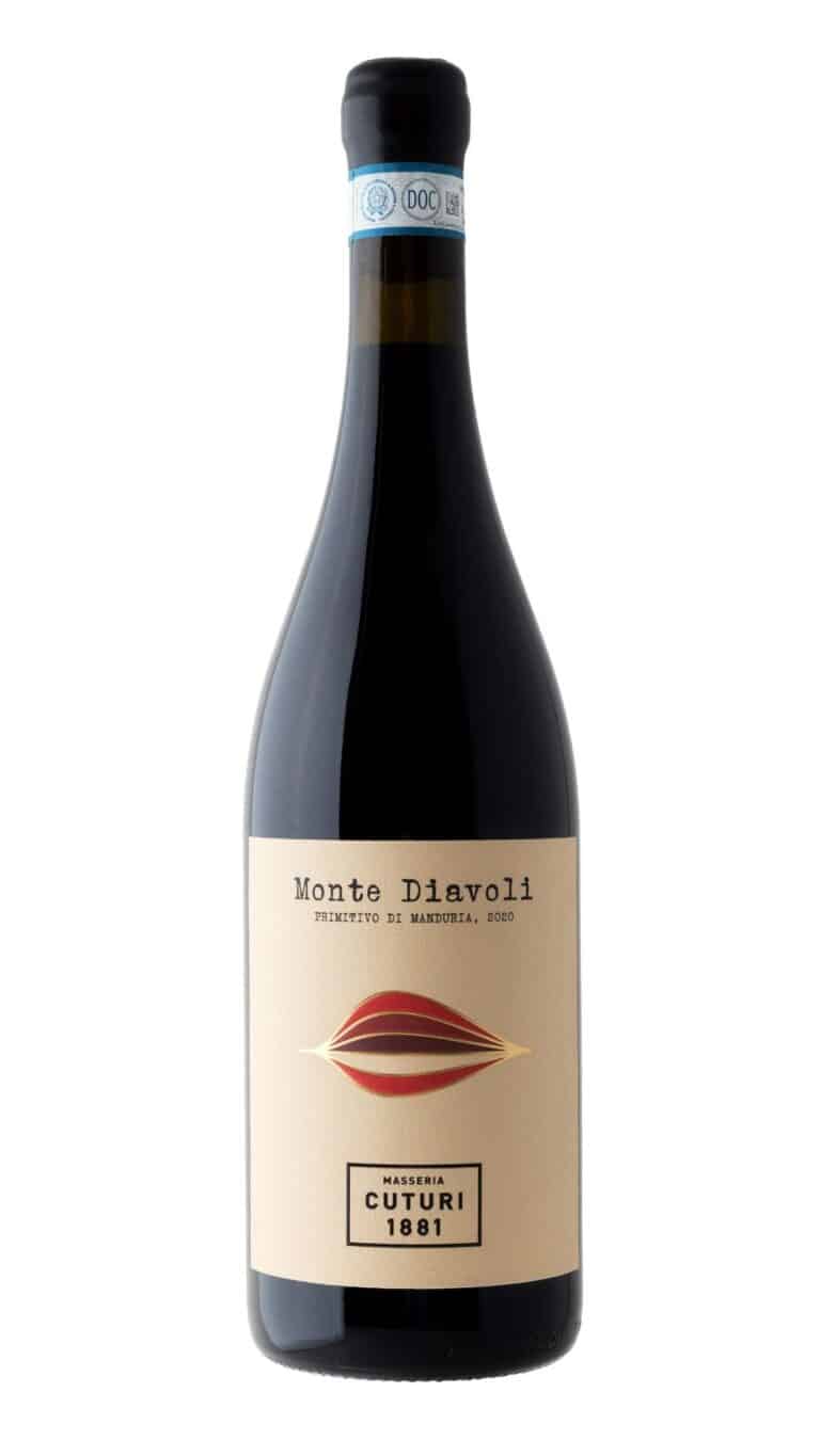 Masseria Cuturi's Monte Diavoli Primitivo di Manduria honored with the corona award from Vinibuoni d'Italia