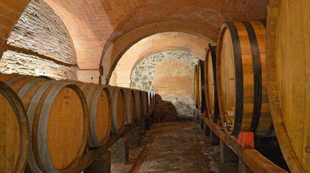 Gracciano della Seta cellars