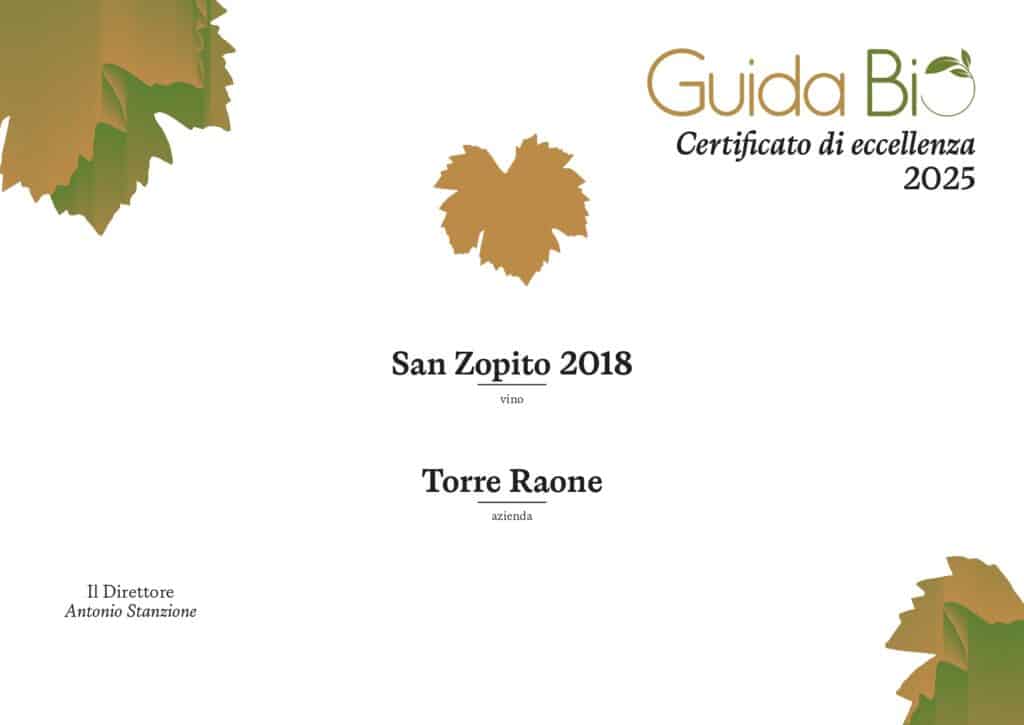 guida bio awards San Zopito