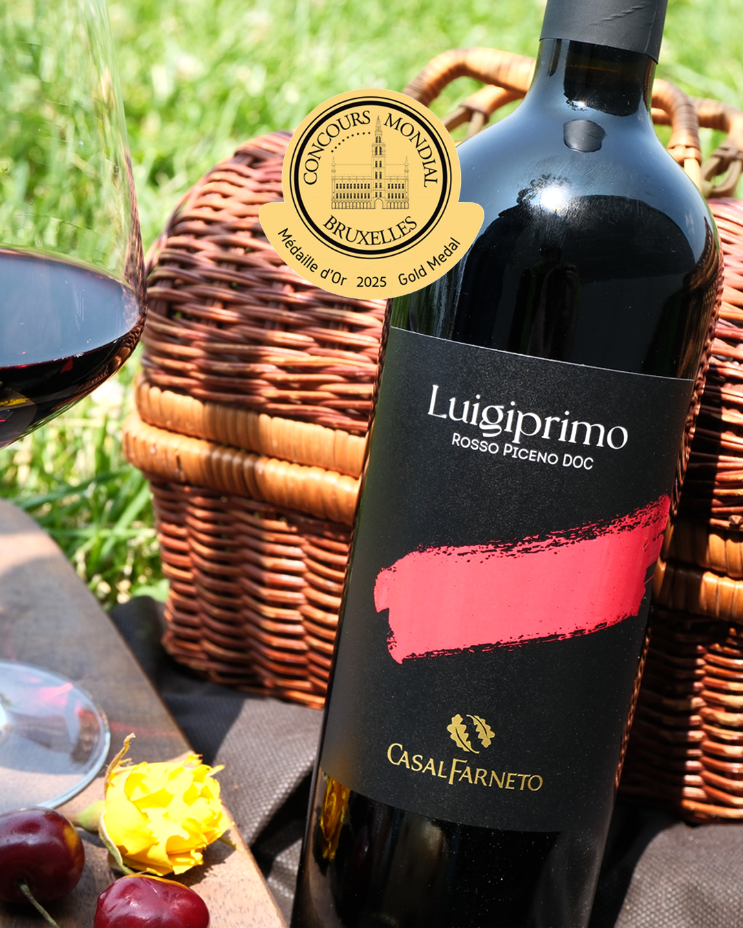 Gold for CasalFarneto's Luigiprimo Rosso Piceno